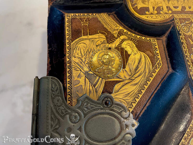 Rare Antique Bible Late 1800's Gold Leafing 4