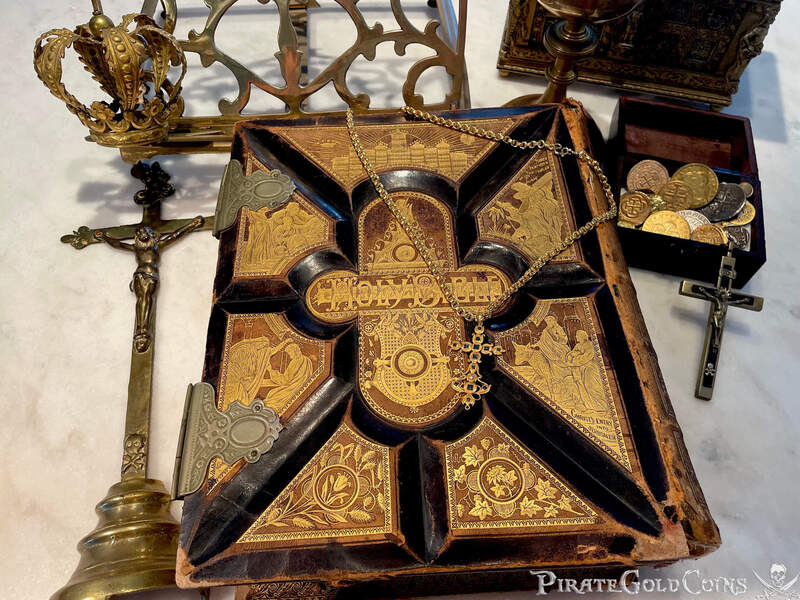 Rare Antique Bible Late 1800's Gold Leafing 11