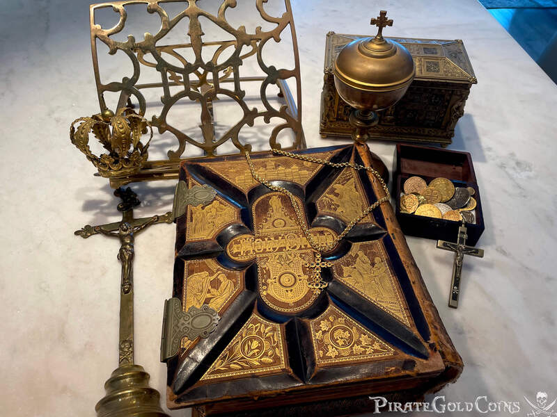 Rare Antique Bible Late 1800's Gold Leafing 20