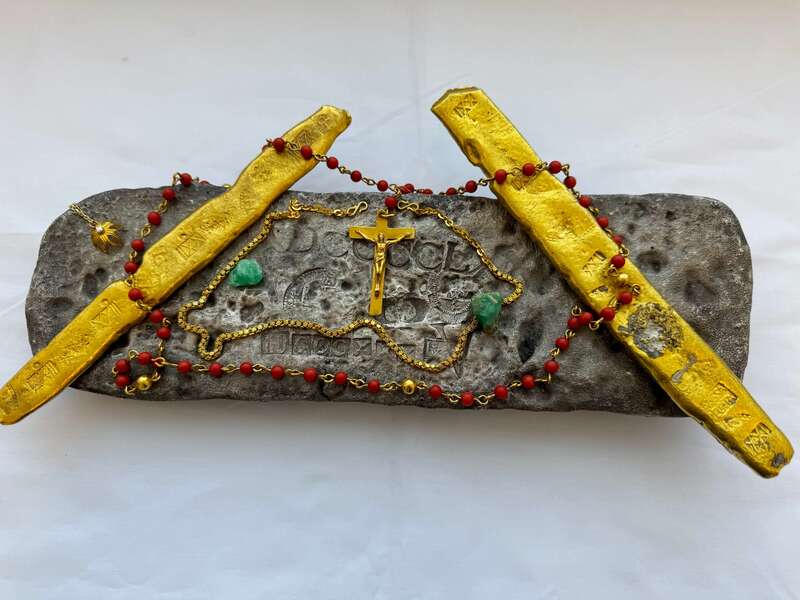 19lb Factor .8 "Atocha 1622 Shipwreck" Silver Bar 48