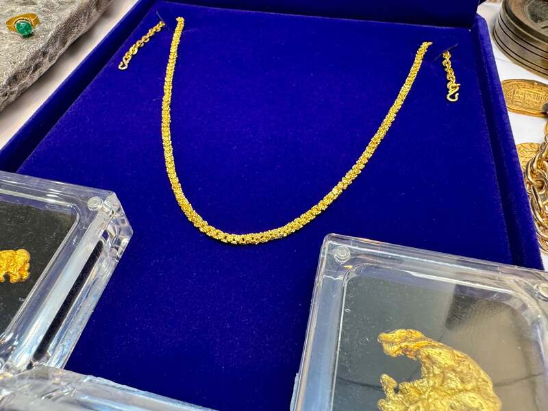 1715 Fleet Shipwreck & Atocha 1622 Shipwreck Olive Blossom Chain 51