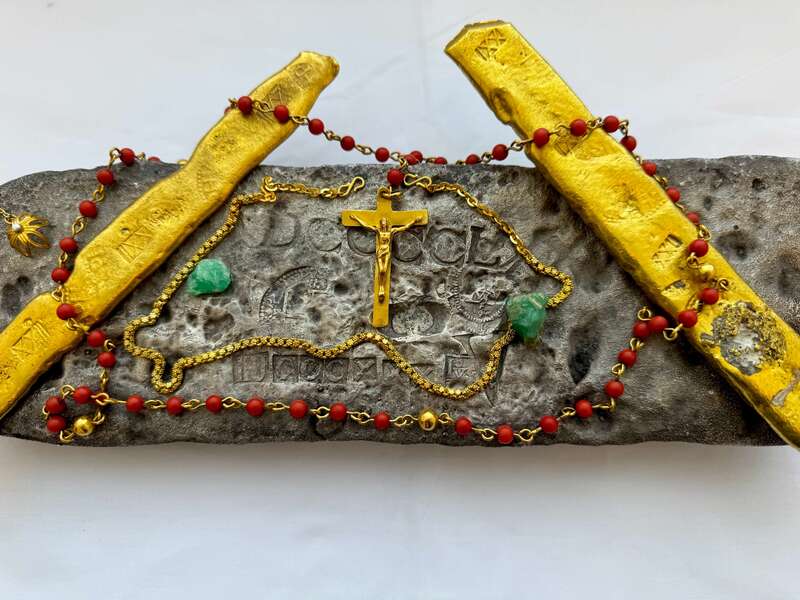 19lb Factor .8 "Atocha 1622 Shipwreck" Silver Bar 39