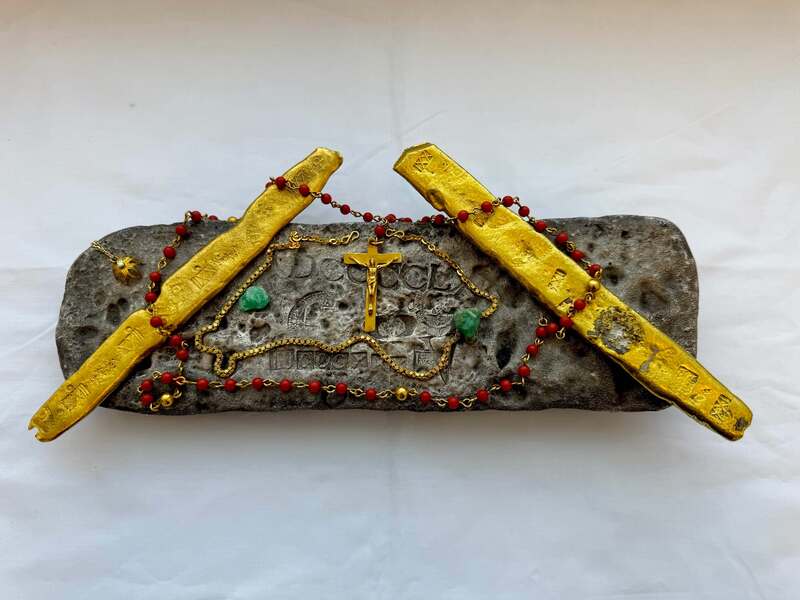 19lb Factor .8 "Atocha 1622 Shipwreck" Silver Bar 54