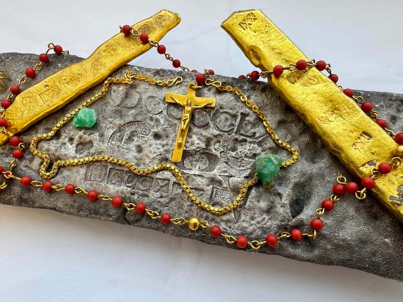 19lb Factor .8 "Atocha 1622 Shipwreck" Silver Bar 55