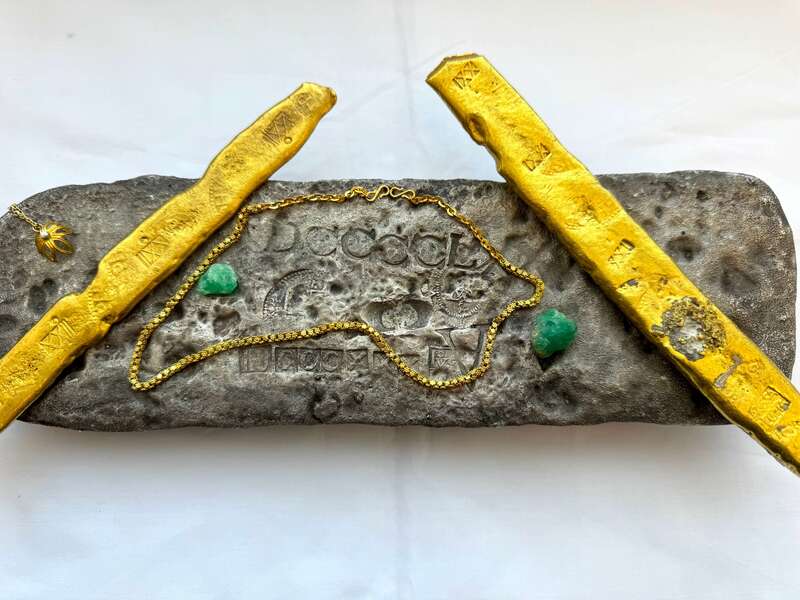 19lb Factor .8 "Atocha 1622 Shipwreck" Silver Bar 16