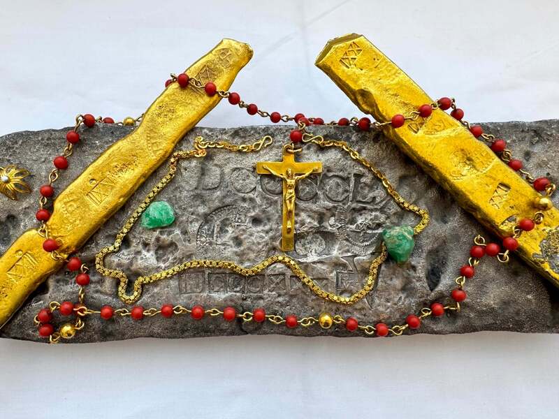 19lb Factor .8 "Atocha 1622 Shipwreck" Silver Bar 62