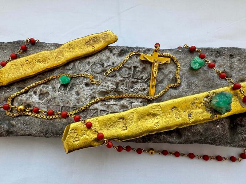 19lb Factor .8 "Atocha 1622 Shipwreck" Silver Bar 21