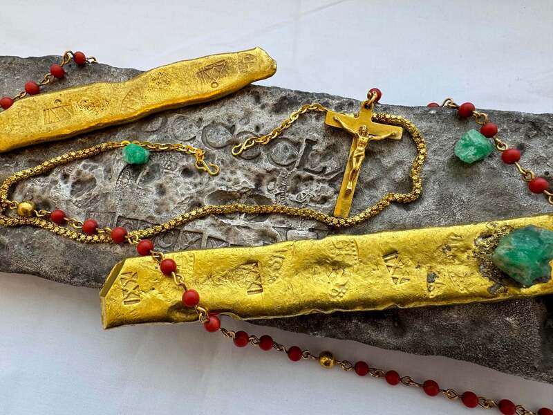 19lb Factor .8 "Atocha 1622 Shipwreck" Silver Bar 22