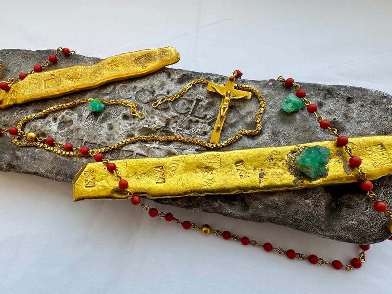 19lb Factor .8 "Atocha 1622 Shipwreck" Silver Bar 24