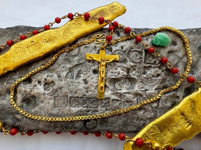 19lb Factor .8 "Atocha 1622 Shipwreck" Silver Bar 59