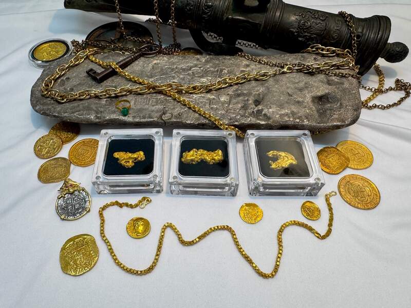 1715 Fleet Shipwreck & Atocha 1622 Shipwreck Olive Blossom Chain 72