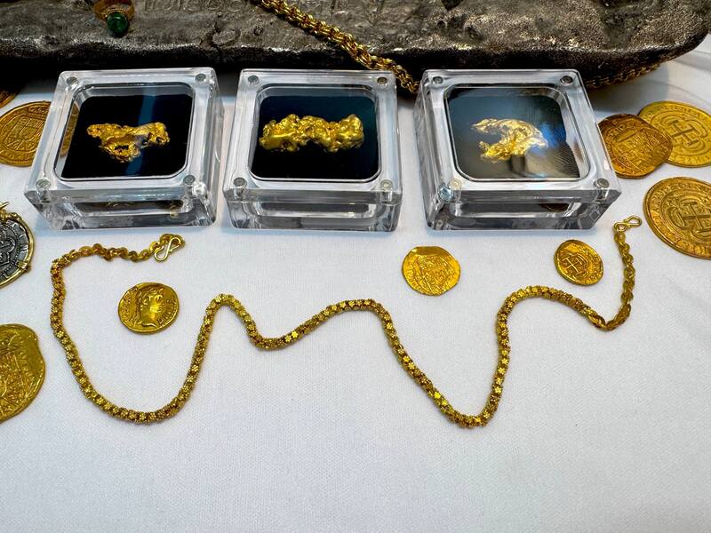 1715 Fleet Shipwreck & Atocha 1622 Shipwreck Olive Blossom Chain 73