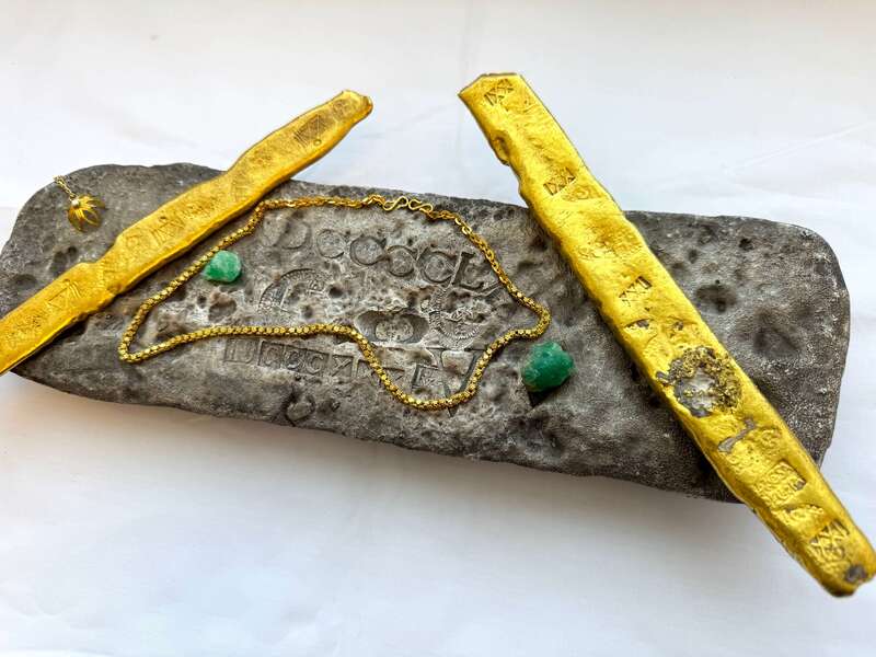 19lb Factor .8 "Atocha 1622 Shipwreck" Silver Bar 38