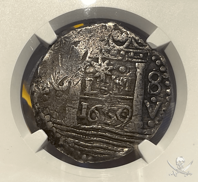 Peru 8 Reales 1659 "Star of Lima" NGC 25