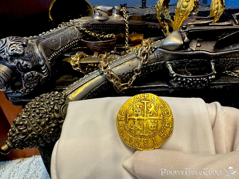 Peru 8 Escudos 1697 "Only 2 Graded- 1715 Fleet Shipwreck" RAW 25