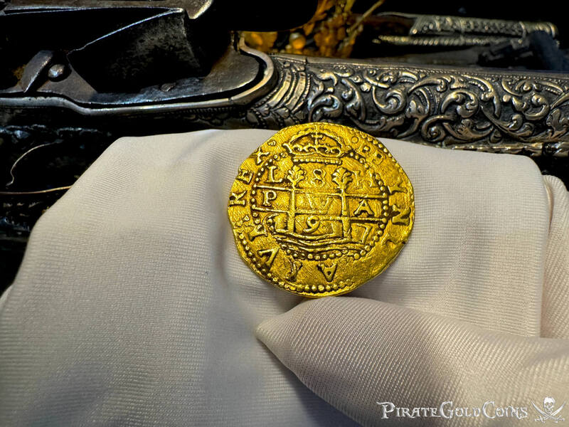 Peru 8 Escudos 1697 "Only 2 Graded- 1715 Fleet Shipwreck" RAW 28