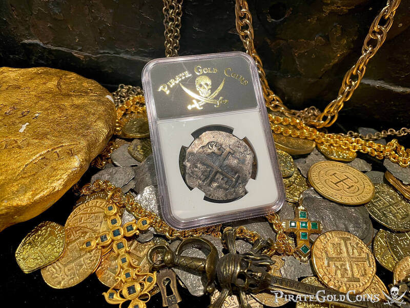 Peru 8 Reales 1700 "1715 Fleet Shipwreck" NGC F 10