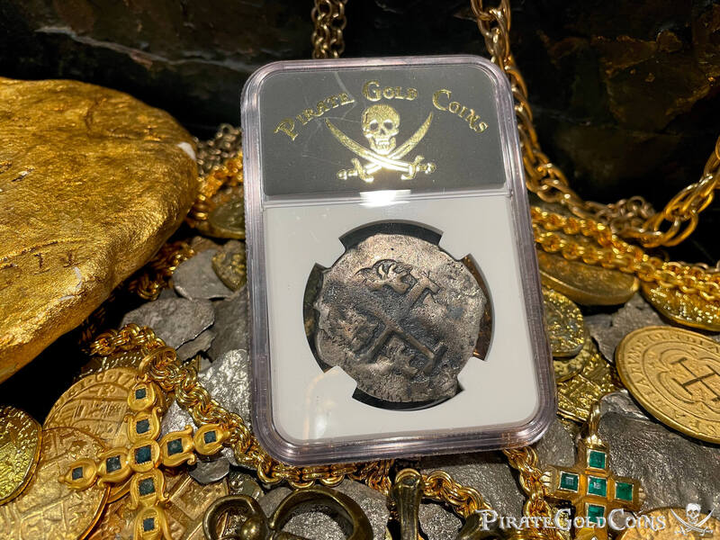 Peru 8 Reales 1700 "1715 Fleet Shipwreck" NGC F 11