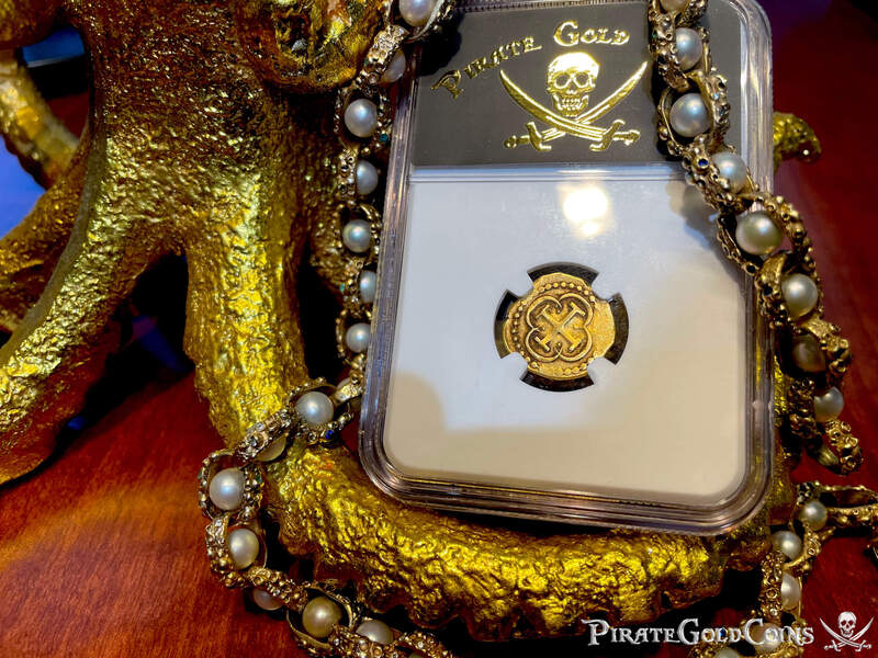 Peru 1 Escudo 1701 "Only 1 Known!  1715 Fleet Shipwreck" NGC 55 25