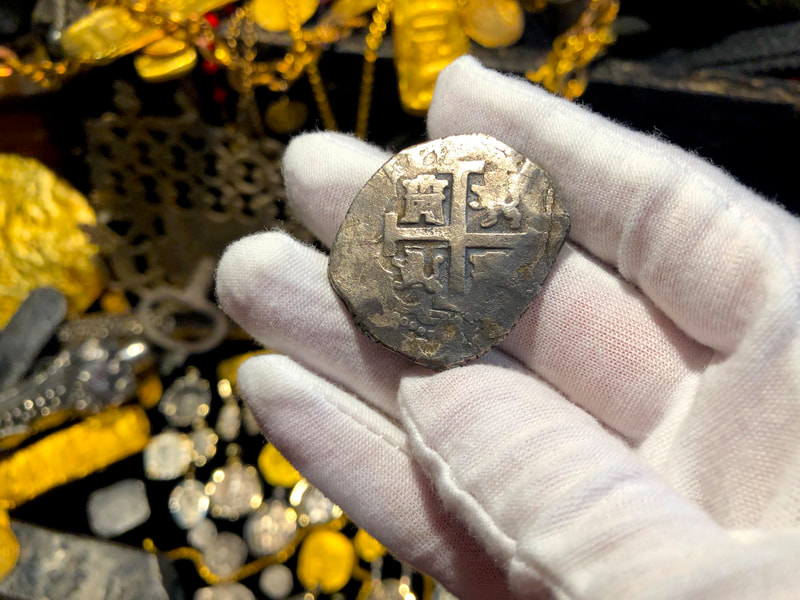 Peru 8 Reales 1701 "Dated- From the 1715 Fleet Shipwreck" RAW