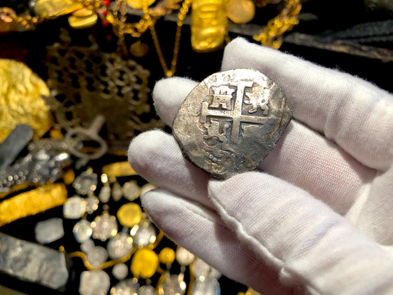 Peru 8 Reales 1701 "Dated- From the 1715 Fleet Shipwreck" RAW 2