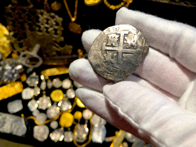 Peru 8 Reales 1701 "Dated- From the 1715 Fleet Shipwreck" RAW 3