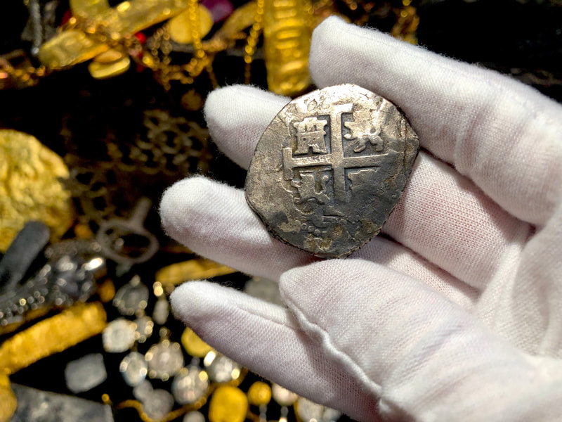 Peru 8 Reales 1701 "Dated- From the 1715 Fleet Shipwreck" RAW 4