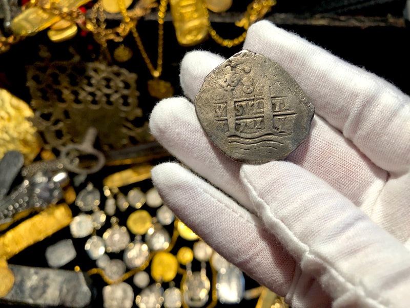 Peru 8 Reales 1701 "Dated- From the 1715 Fleet Shipwreck" RAW 5