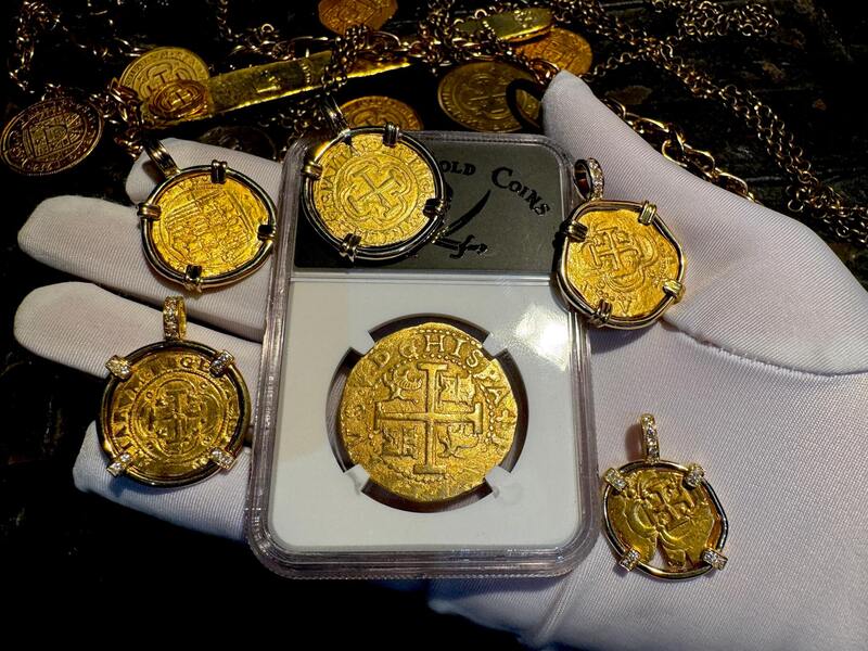 Peru 8 Escudos 1702 "1 of 2 found by Bob Johnson" NGC 61 23