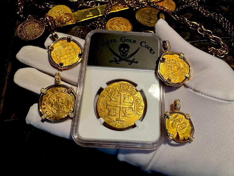 Peru 8 Escudos 1702 "1 of 2 found by Bob Johnson" NGC 61 5