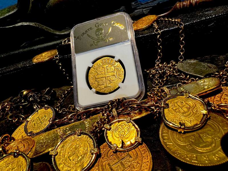 Peru 8 Escudos 1702 "1 of 2 found by Bob Johnson" NGC 61 14