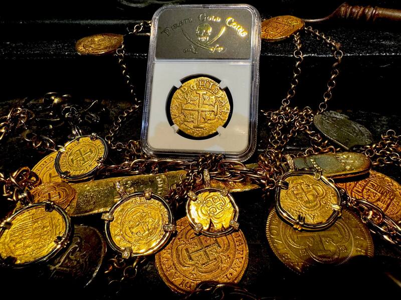 Peru 8 Escudos 1702 "1 of 2 found by Bob Johnson" NGC 61 16