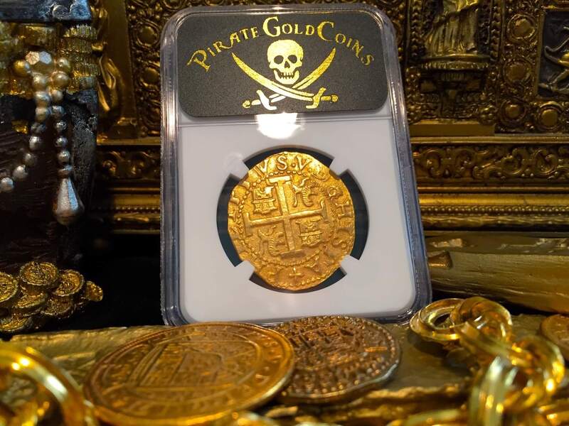 Peru 8 Escudos 1702 "1715 Plate Fleet Shipwreck" NGC 63 11