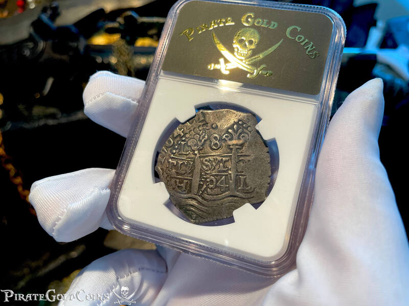 Peru 8 Reales 1704 "1715 Fleet Shipwreck" NGC 50 6