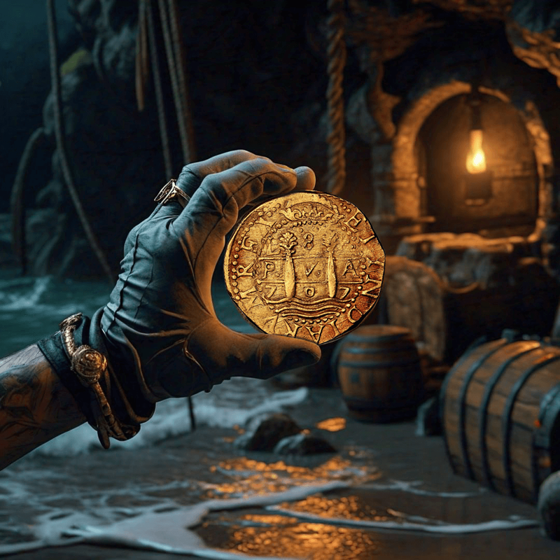 Peru 8 Escudos 1707 "Finest Kn. 1715 Fleet Shipwreck" NGC 63 4