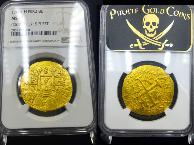 Peru 8 Escudos (Fleet) 26