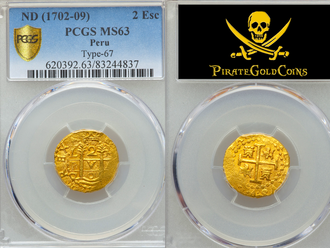 Peru 2 Escudos ( Fleet) 11