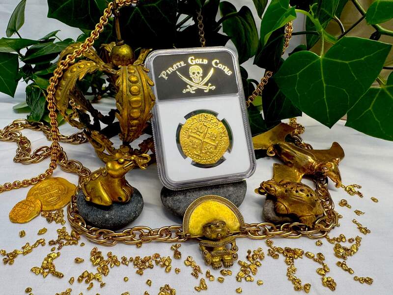 Peru 8 Escudos 1709 "1715 Fleet Shipwreck" NGC 63 18