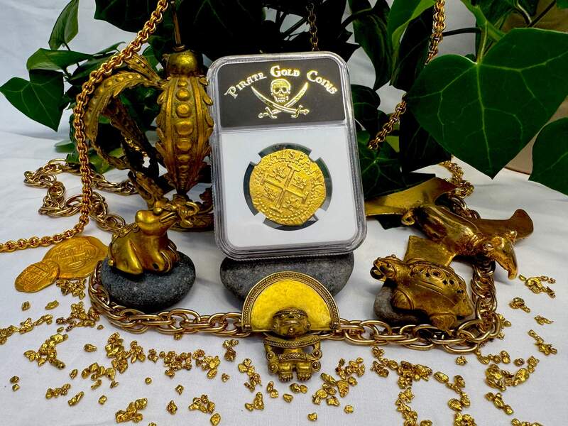 Peru 8 Escudos 1709 "1715 Fleet Shipwreck" NGC 63 19