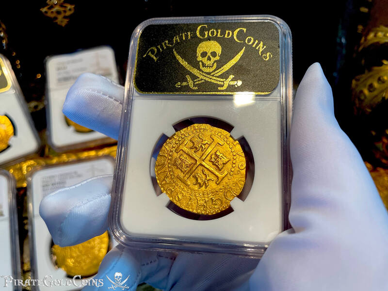 Peru 8 Escudos 1709 "Finest Known- 1715 Fleet Shipwreck" NGC 63 8