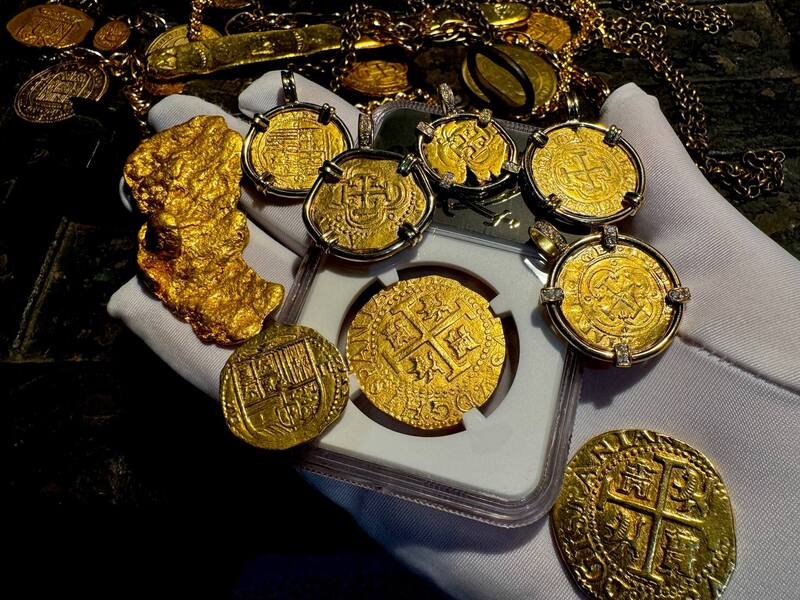 Peru 8 Escudos 1709 "Finest Known- 1715 Fleet Shipwreck" NGC 63 50