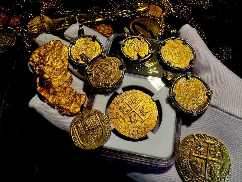 Peru 8 Escudos 1709 "Finest Known- 1715 Fleet Shipwreck" NGC 63 53