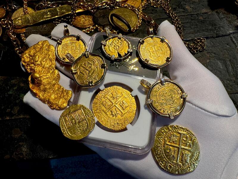 Peru 8 Escudos 1709 "Finest Known- 1715 Fleet Shipwreck" NGC 63 58