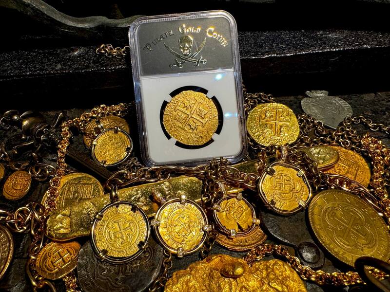 Peru 8 Escudos 1709 "Finest Known- 1715 Fleet Shipwreck" NGC 63 48