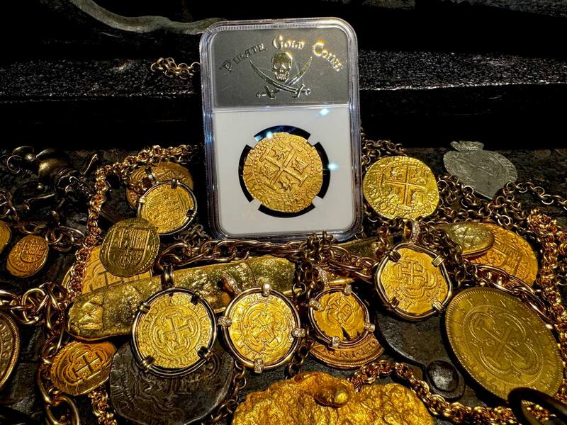 Peru 8 Escudos 1709 "Finest Known- 1715 Fleet Shipwreck" NGC 63 55