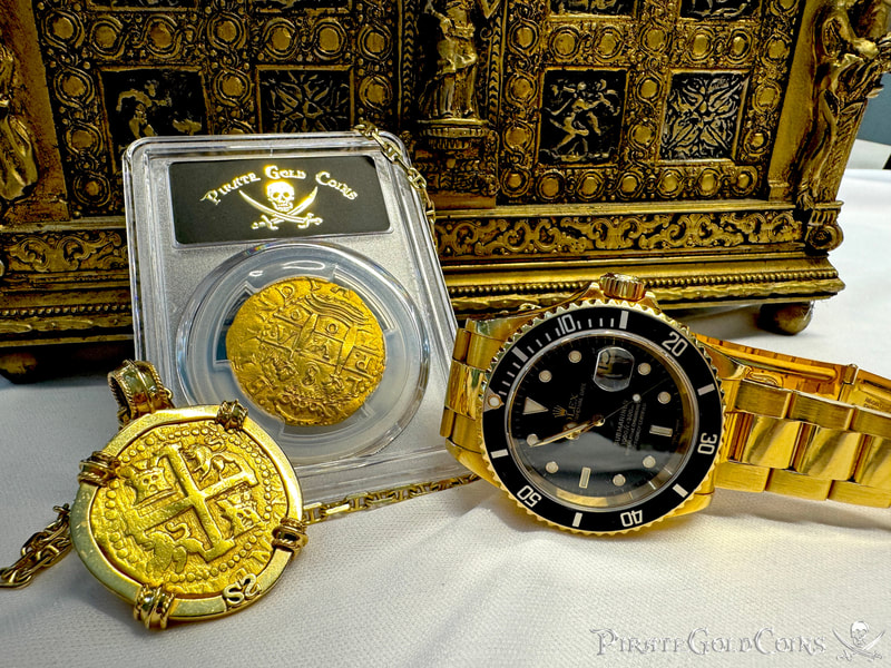 Peru 8 Escudos 1709 "2nd Finest- 1715 Fleet Shipwreck" PCGS 62 43