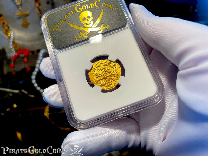 Peru 2 Escudos 1710 "Double Dated! From 1715 Fleet Shipwreck" NGC 58 11