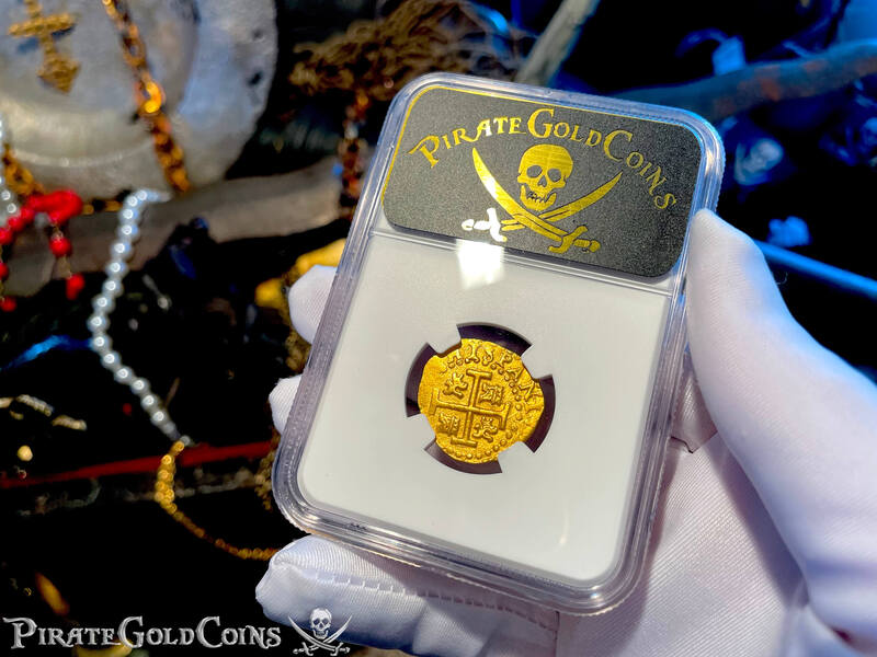 Peru 2 Escudos 1710 "Double Dated! From 1715 Fleet Shipwreck" NGC 58 13