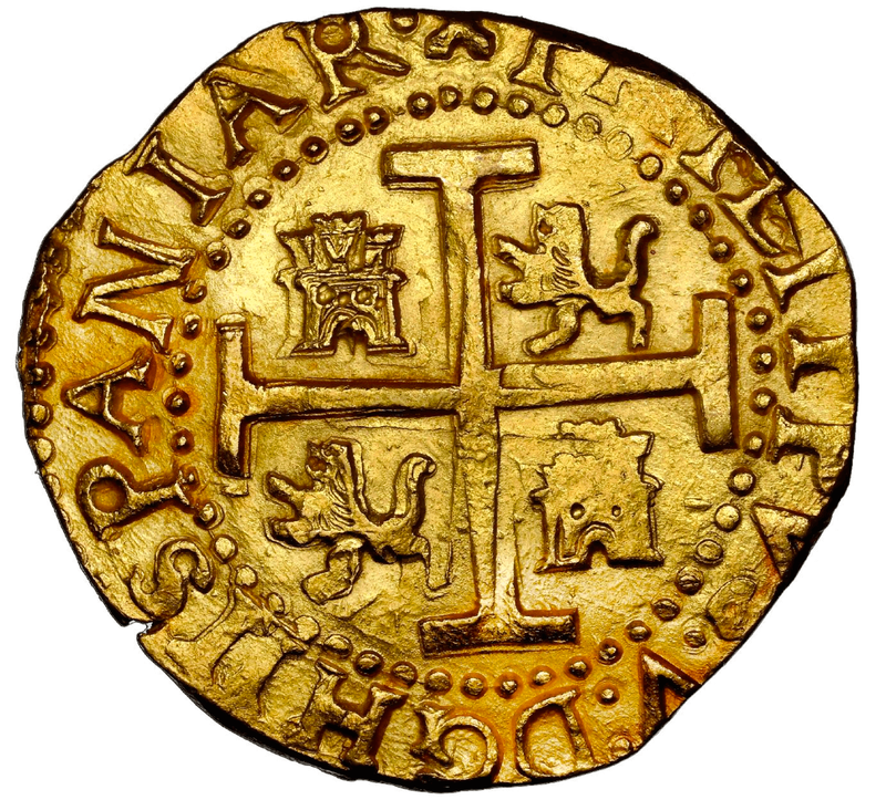 Peru 8 Escudos 1710 "Finest Known! 1715 Fleet Shipwreck" NGC 63 2