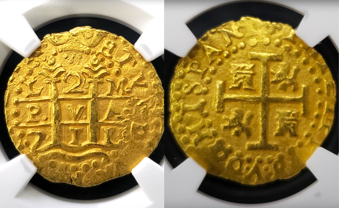 Peru 2 Escudos ( Fleet) 15